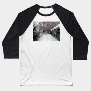 Snow landscape christmas sheffield uk 2010 Baseball T-Shirt